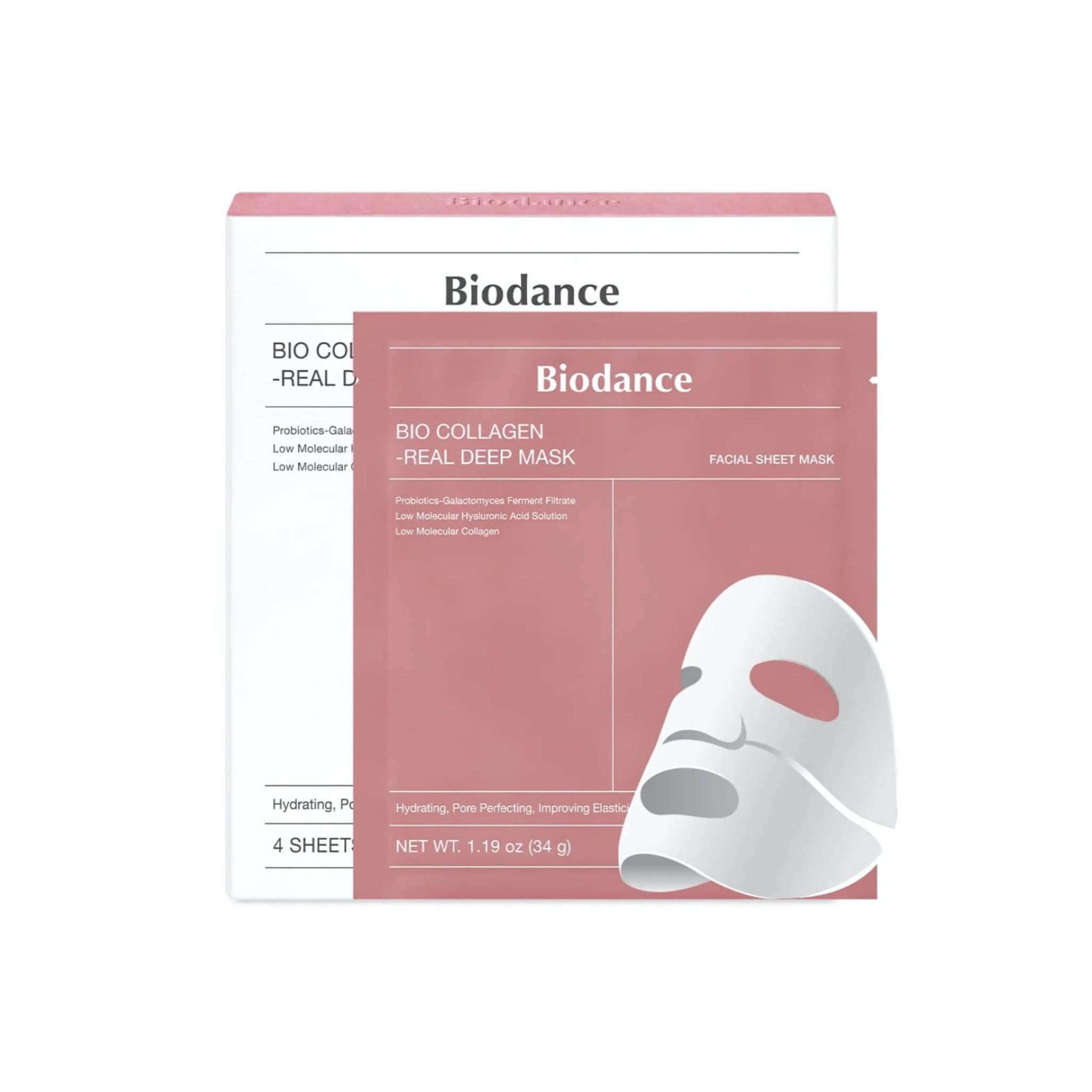 Biodance - Collagen Real Deep Mask 34gr x 4