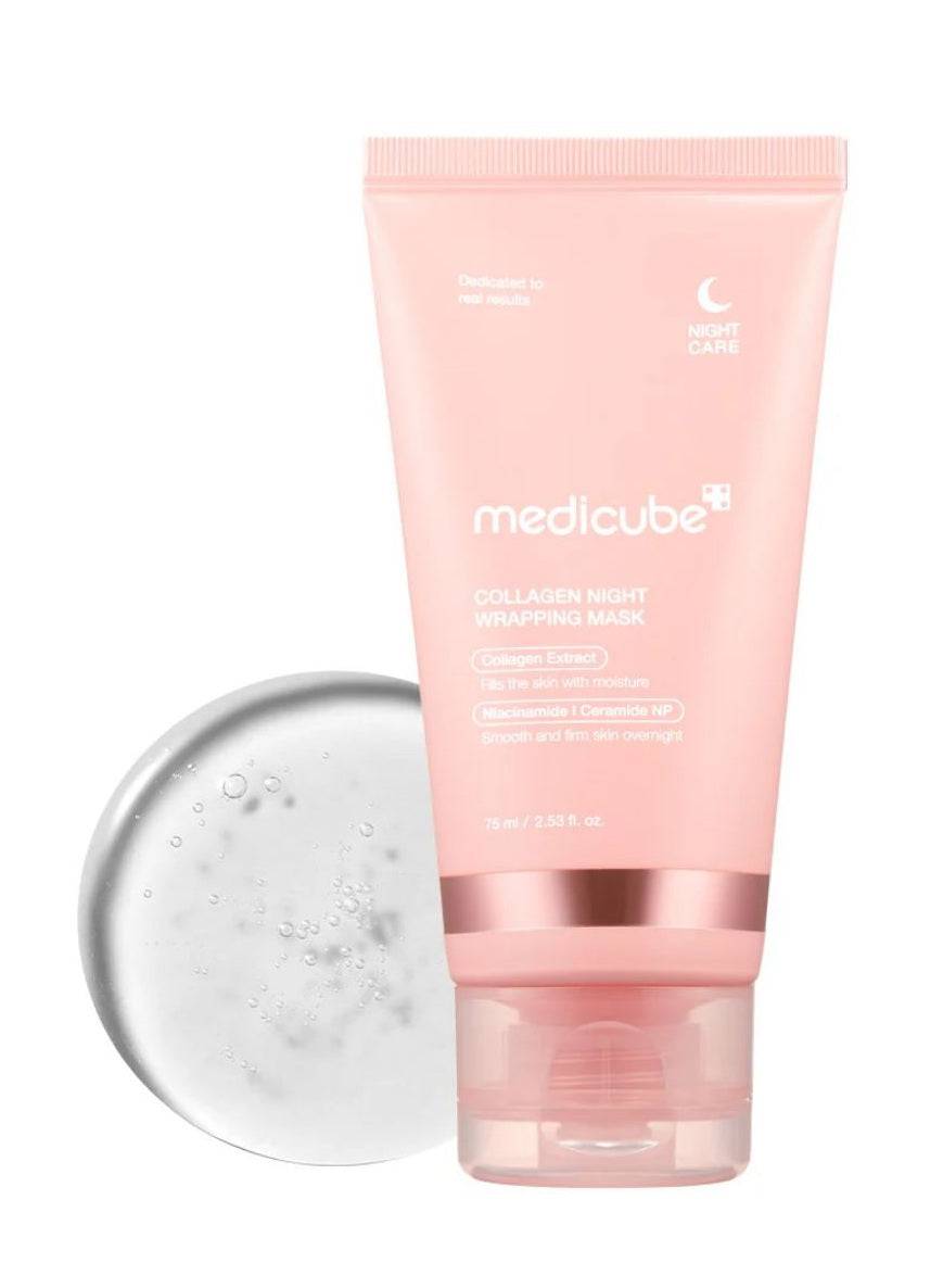 medicube - Collagen Night Wrapping Mask 75 ml - Haru Beauty