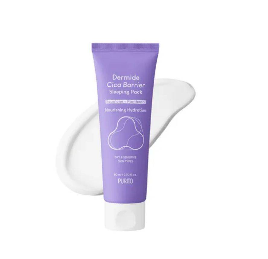 Purito SEOUL - Dermide Cica Barrier Sleeping Pack 80 ml - Haru Beauty