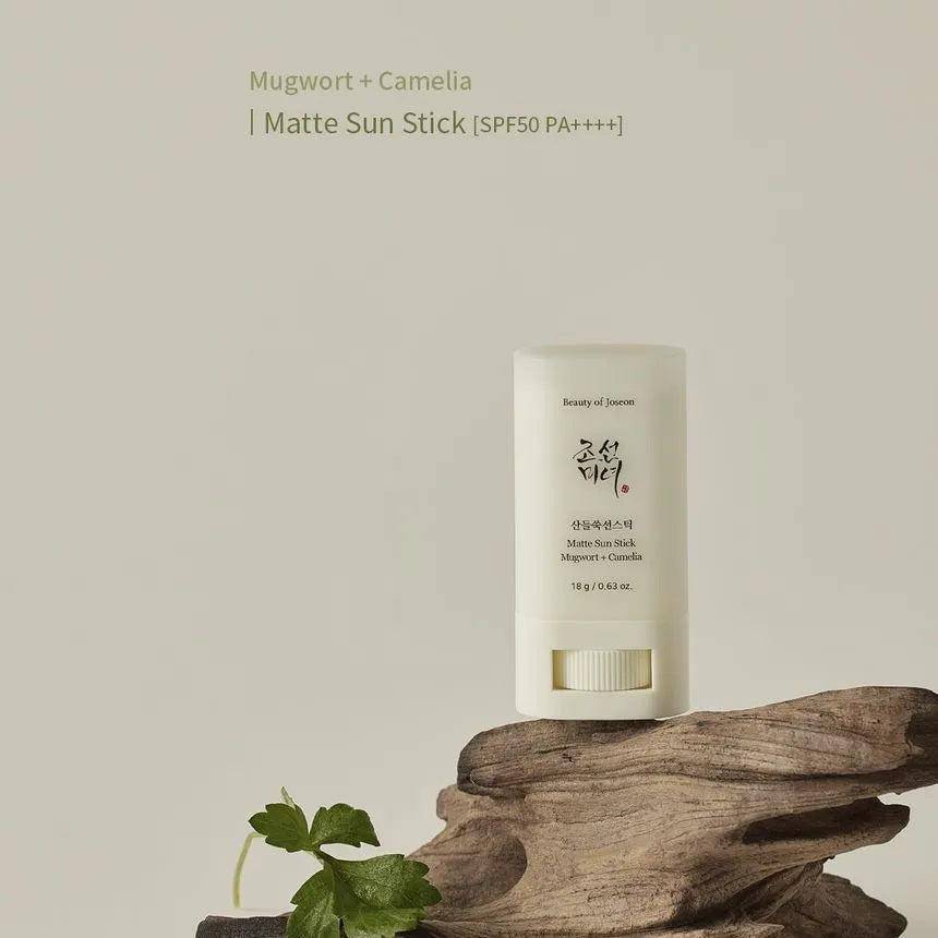 Beauty of Joseon Matte sun stick : Mugwort + Camelia 18g - Haru Beauty