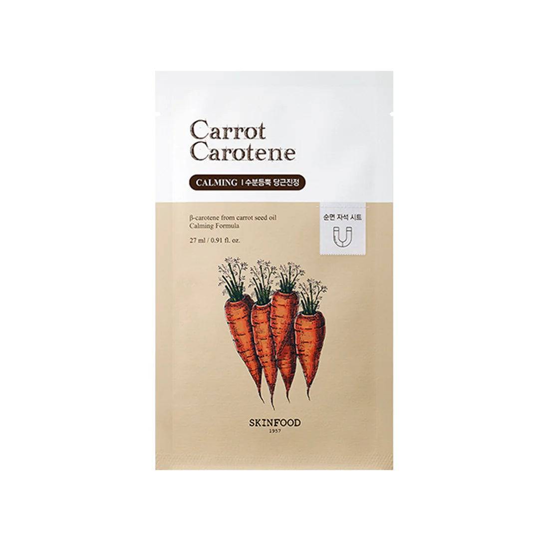 Carrot Carotene Calming Mask (1 pc) - Haru Beauty