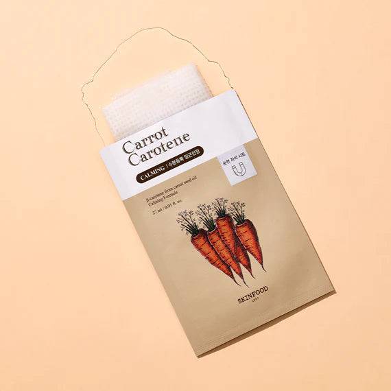 Carrot Carotene Calming Mask (1 pc) - Haru Beauty