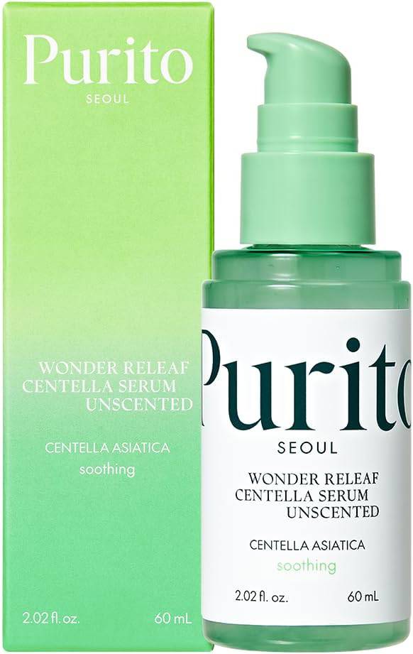 Purito SEOUL - Wonder Releaf Centella Serum Unscented, 60ml, 2.02 fl.oz - Haru Beauty